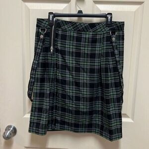 Vintage Lip Service Plaid Kilt